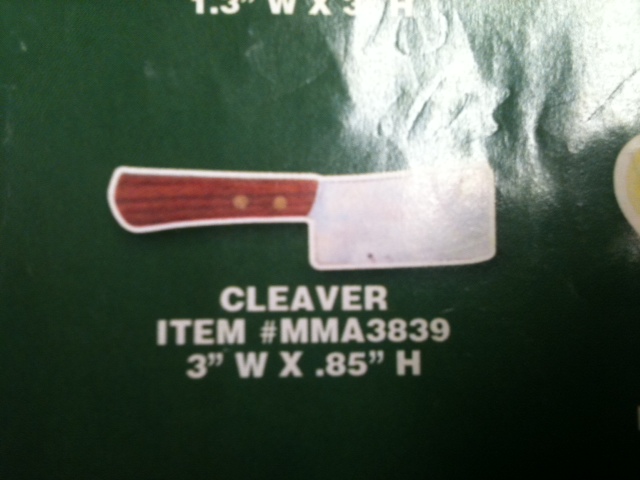 Cleaver Thin Stock Magnet
GM-MMA3839
