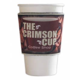 Coffee Sleeve Shaped Sublimated Hugger GM-HGSS-CES