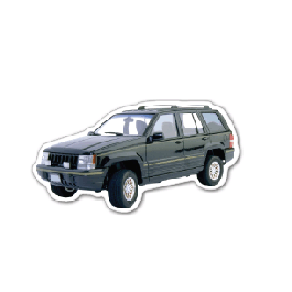 Jeep 2 Thin Stock Magnet
GM-MMB3636