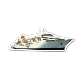 Cruise Ship Thin Stock Magnet
GM-MMC3654