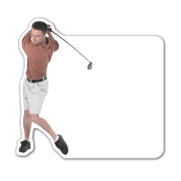 Golfer Thin Stock Magnet
GM-MMD3180