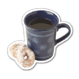 Mug with Donut Thin Stock Magnet
GM-MMB3055