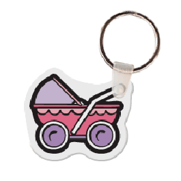 Baby Carriage Key Tag GM-KT18029